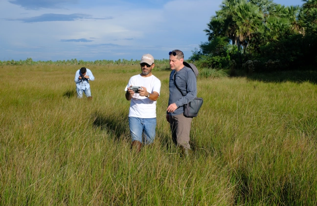 FLS team conducting field assessment